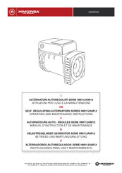 Himoinsa HM112AM12 Serie Instrucciones Para Uso Y Mantenimiento