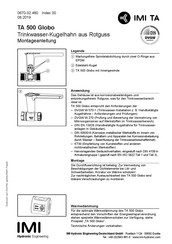 IMI Hydronic TA 500 Globo Manual Del Usuario