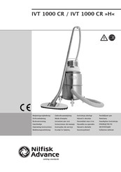 Nilfisk IVT 1000 CR Instrucciones De Manejo