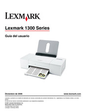 Lexmark 1300 Serie Guia Del Usuario