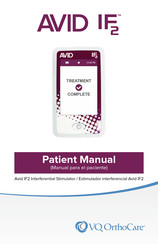 VQ OrthoCare AVID IF2 Manual Para El Paciente Y Para El Médic