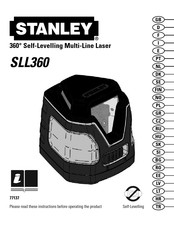 Stanley SLL360 Manual De Instrucciones