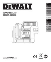 DeWalt 5 Dot Manual De Instrucciones