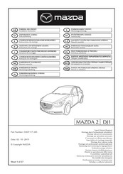 Mazda DADT-V7-285 Instrucciones De Montaje