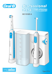 Braun Oral-B Professional Care Center OC 15 525 A Manual De Instrucciones