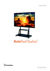 promethean ActivPanel Touch 84 Guia Del Usuario