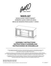 Bell'O WAVS-327 Instrucciones De Ensamblaje