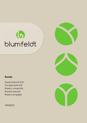 Blumfeldt Ronda Manual Del Usuario