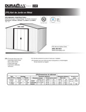 DuraMax DUAE108PR Manual De Instrucciones