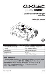 Core Cub Cadet CESC8000 Manual De Instrucciones