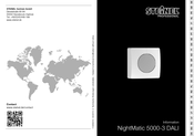 STEINEL PROFESSIONAL NightMatic 5000-3 DALI Manual De Instrucciones