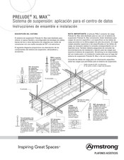 Armstrong Prelude XL MAX Instrucciones De Ensamble E Instalación