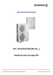 De Dietrich HPI EVOLUTION Guía Servicio Postventa