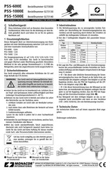 Monacor PSS-600E Guia De Inicio Rapido