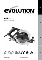 Evolution EVOSAW180HD2EU Manual Del Usuario