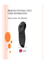 LG AN-MR400G Manual Del Usuario