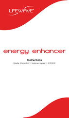 LifeWave energy enhancer Instrucciones