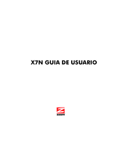 Zoom X7N Guía De Usuario