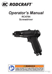 RODCRAFT RC4784 Manual Del Operador