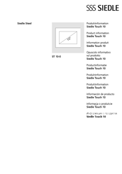 SSS Siedle Siedle Touch 10 Informacion De Producto