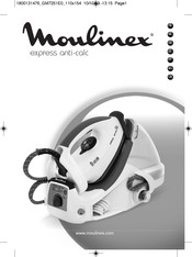 Moulinex express anti-calc Manual Del Usuario