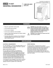 Uline H-6621 Manual De Instrucciones