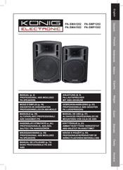 König Electronic PA- SMA1202 Manual De Uso