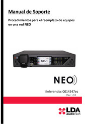 LDA Audio Tech NEO Manual De Soporte