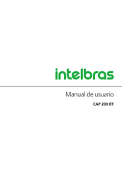 Intelbras CAP 200 BT Manual De Usuario