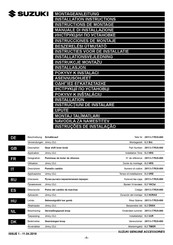 Suzuki 28113-77R20-000 Instrucciones De Montaje