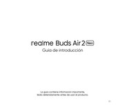 Realme Buds Air2 Neo Guía De Introducción