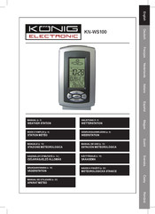 König Electronic KN-WS100 Manual De Uso