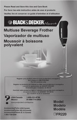 Black and Decker FR220 Manual De Instrucciones