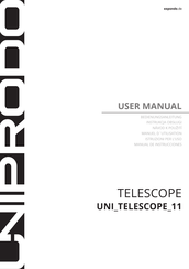 UNIPRODO UNI TELESCOPE 11 Manual De Instrucciones