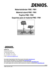 Denios FM1 Manual De Instrucciones