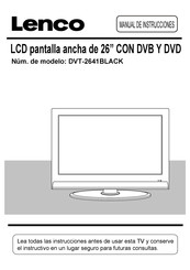 Lenco DVT-2641BLACK Manual De Instrucciones