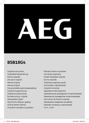 AEG BSB18G4 Manual Original