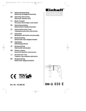 Einhell Global 42.595.00 Instrucciones Para El Uso