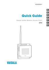 Vaisala AP10 Guía Rápida