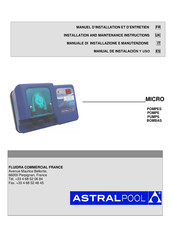 Astralpool MICRO Serie Manual De Instalacion Y Uso