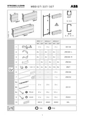 ABB STRIEBEL & JOHN MBS227 Manual De Instrucciones