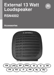 Motorola RSN4002 Manual De Instrucciones