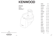 Kenwood MGX400 Instrucciones