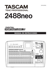 TEAC PROFESSIONAL TASCAM 2488neo Manual De Instrucciones