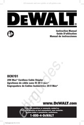 DeWalt DCN701 Manual De Instrucciones