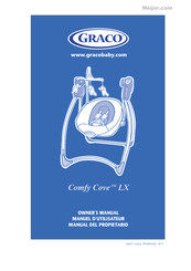 Graco Comfy Cove LX Manual Del Propietário