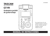 TEAC PROFESSIONAL TASCAM GT-R1 Manual De Instrucciones