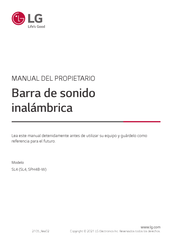 LG SPH4B-W Manual Del Propietário