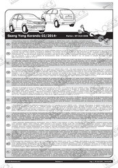 ECS Electronics SY-010-DHB Instrucciones De Montaje