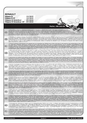 ECS Electronics RN-143-DX Instrucciones De Montaje